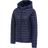 hummel Women's Red Quilted Hood Jacket-1