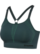 hummel Women's Mindful Training Power Seamless Sports Bra-1