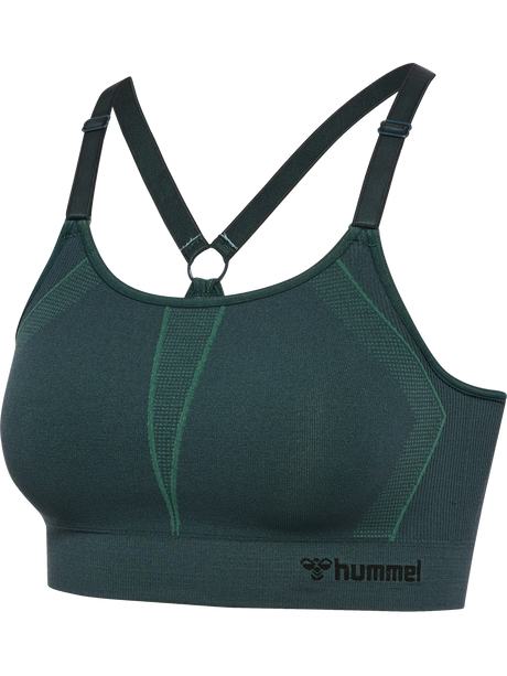 hummel Women's Mindful Training Power Seamless Sports Bra-1