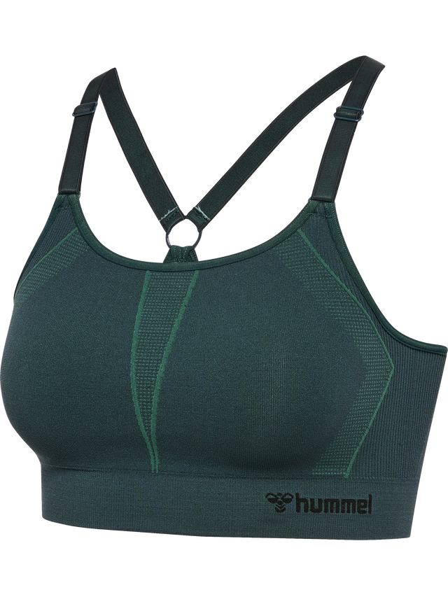 hummel Women's Mindful Training Power Seamless Sports Bra-1