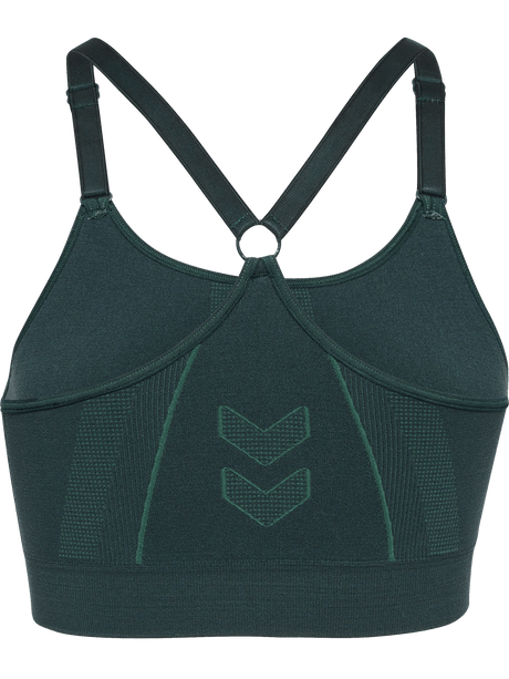 hummel Women's Mindful Training Power Seamless Sports Bra-2