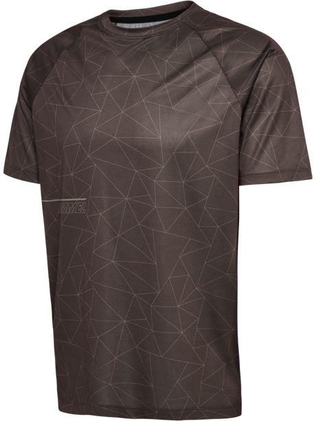 hummel Women's Court AOP Light Weight T-Shirt-1