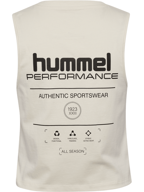 hummel Women's HIIT Cropped Muscle Tank Top-2