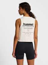 hummel Women's HIIT Cropped Muscle Tank Top-5