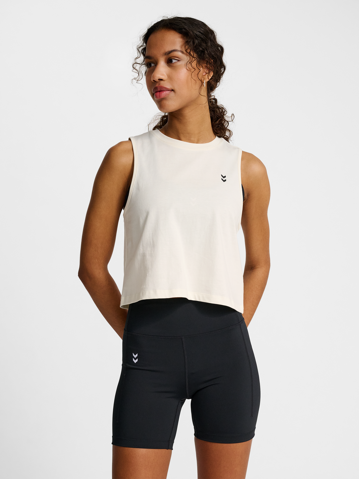 hummel Women's HIIT Cropped Muscle Tank Top-6