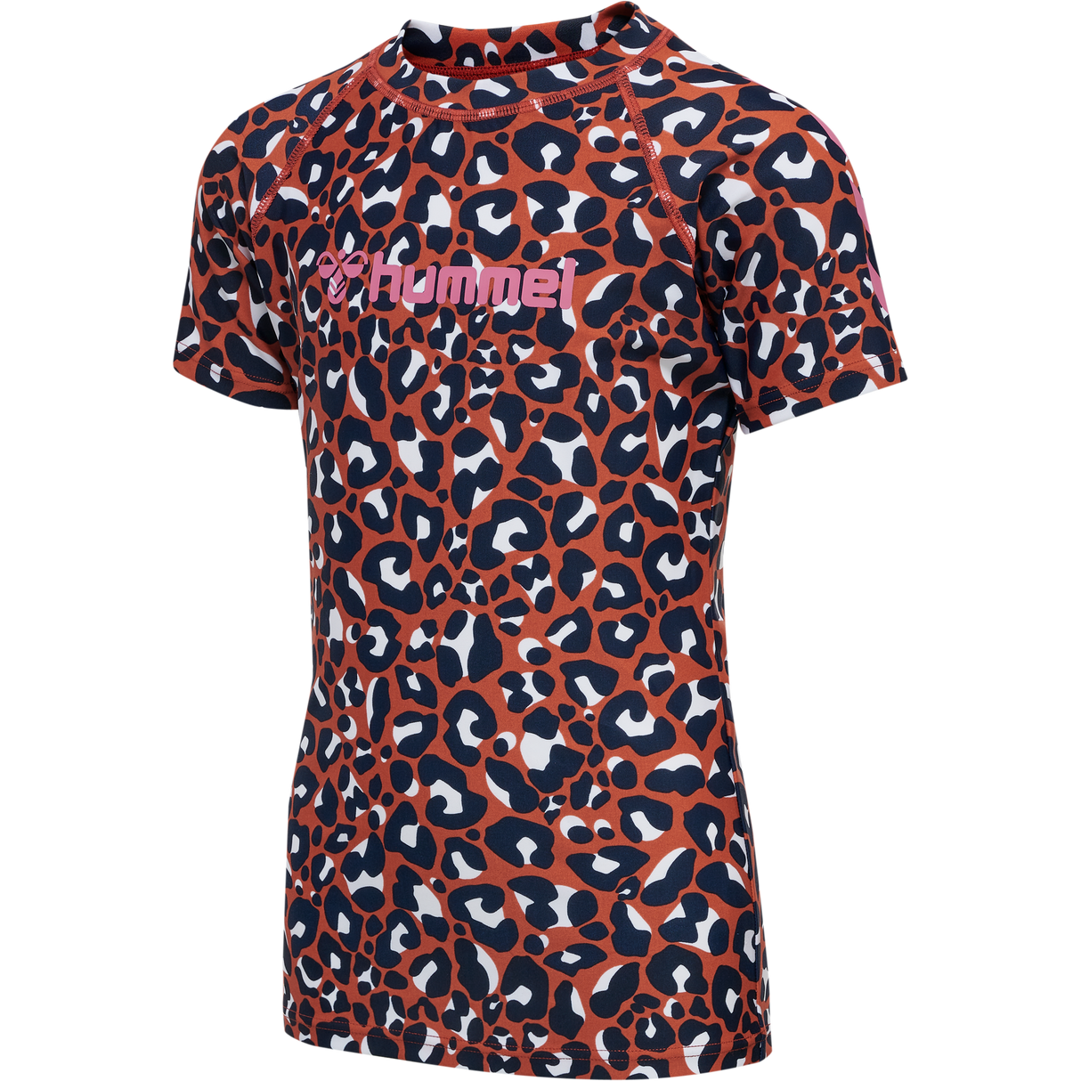 hummel Youth Azul Swim Short Sleeve T-Shirt-1