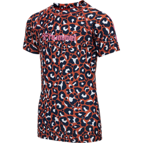 hummel Youth Azul Swim Short Sleeve T-Shirt-1