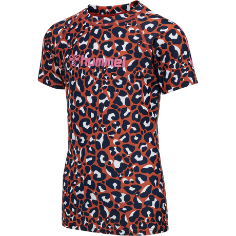 hummel Youth Azul Swim Short Sleeve T-Shirt-1