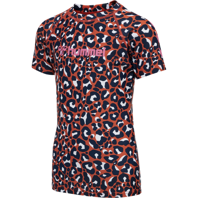 hummel Youth Azul Swim Short Sleeve T-Shirt-1