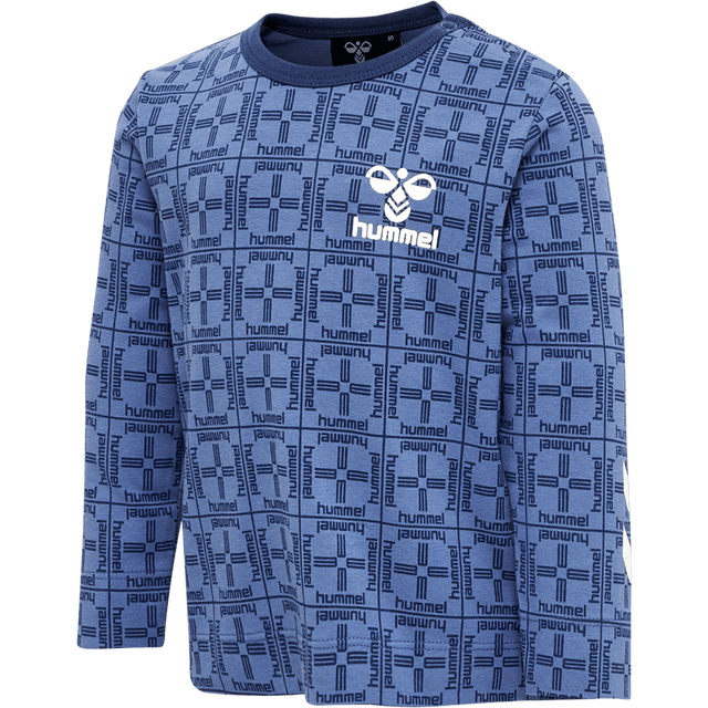 hummel Infant & Toddler Check Long Sleeve T-Shirt-1