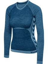 hummel Women's Clea Seamless Tight Long Sleeve T-Shirt-1