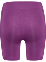 hummel Women's Mindful Training Shaping Seamless Mid Waist Shorts-2