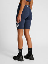 hummel Women's Pulse Logo Mid Waist Shorts Tights-6