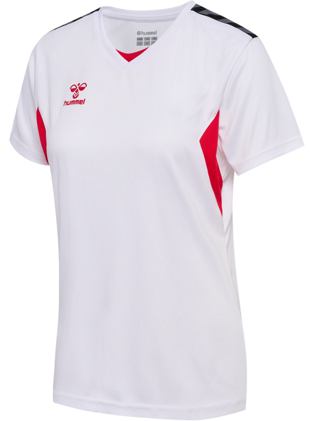 hummel Women's Authentic Polyester Short Sleeve Soccer Jersey-1