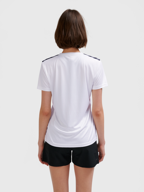hummel Women's Authentic Polyester Short Sleeve Soccer Jersey-2