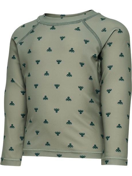 hummel Youth Mini Bee AOP Swim Long Sleeve T-Shirt-1