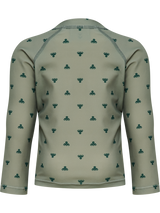 hummel Youth Mini Bee AOP Swim Long Sleeve T-Shirt-2