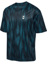 hummel Unisex HIIT AOP Loose Short Sleeve T-Shirt-1