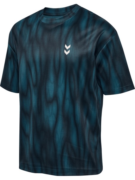hummel Unisex HIIT AOP Loose Short Sleeve T-Shirt-1