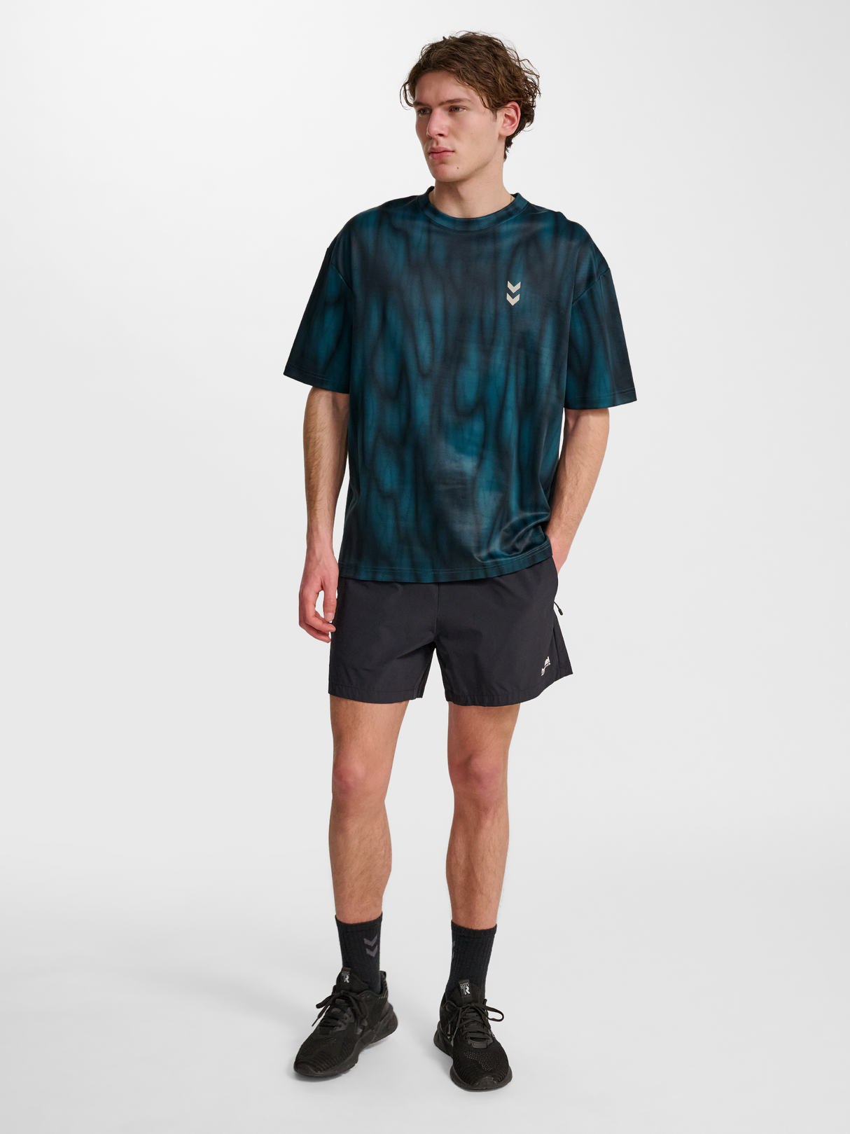 hummel Unisex HIIT AOP Loose Short Sleeve T-Shirt-4