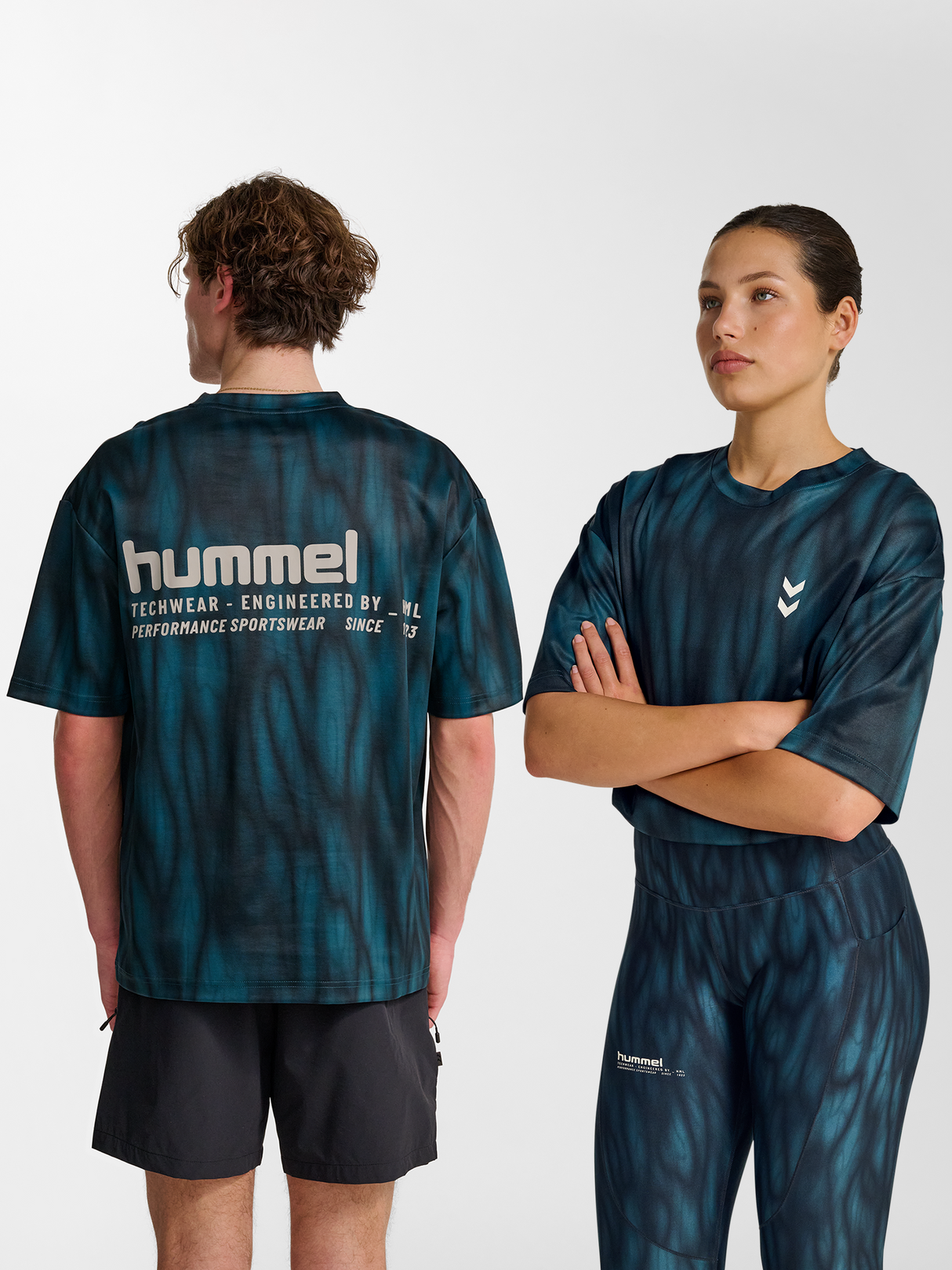 hummel Unisex HIIT AOP Loose Short Sleeve T-Shirt-5