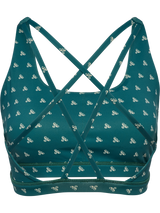 hummel Women's HIIT AOP Impact Strap Bra-2