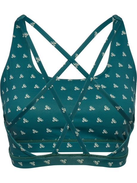 hummel Women's HIIT AOP Impact Strap Bra-2