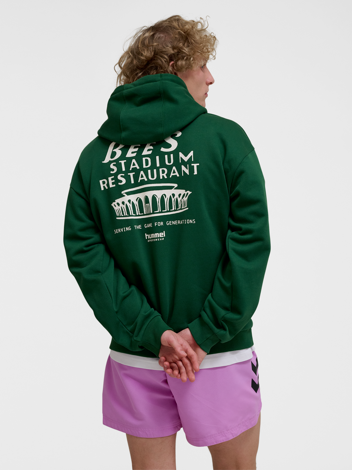 hummel Unisex Loose Hoodie Bees Stadium-4