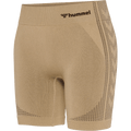 hummel Women's Mindful Training Shaping Seamless Mid Waist Shorts-1