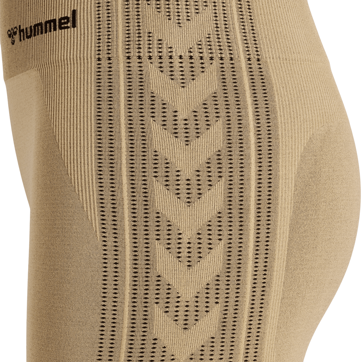 hummel Women's Mindful Training Shaping Seamless Mid Waist Shorts-3