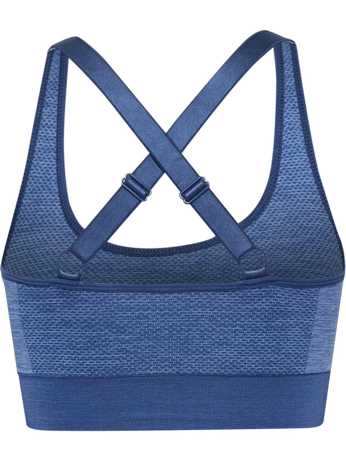 hummel Women's Mindful Training Shine Seamless Sports Bra-2