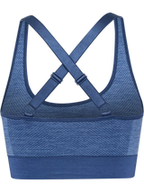 hummel Women's Mindful Training Shine Seamless Sports Bra-2