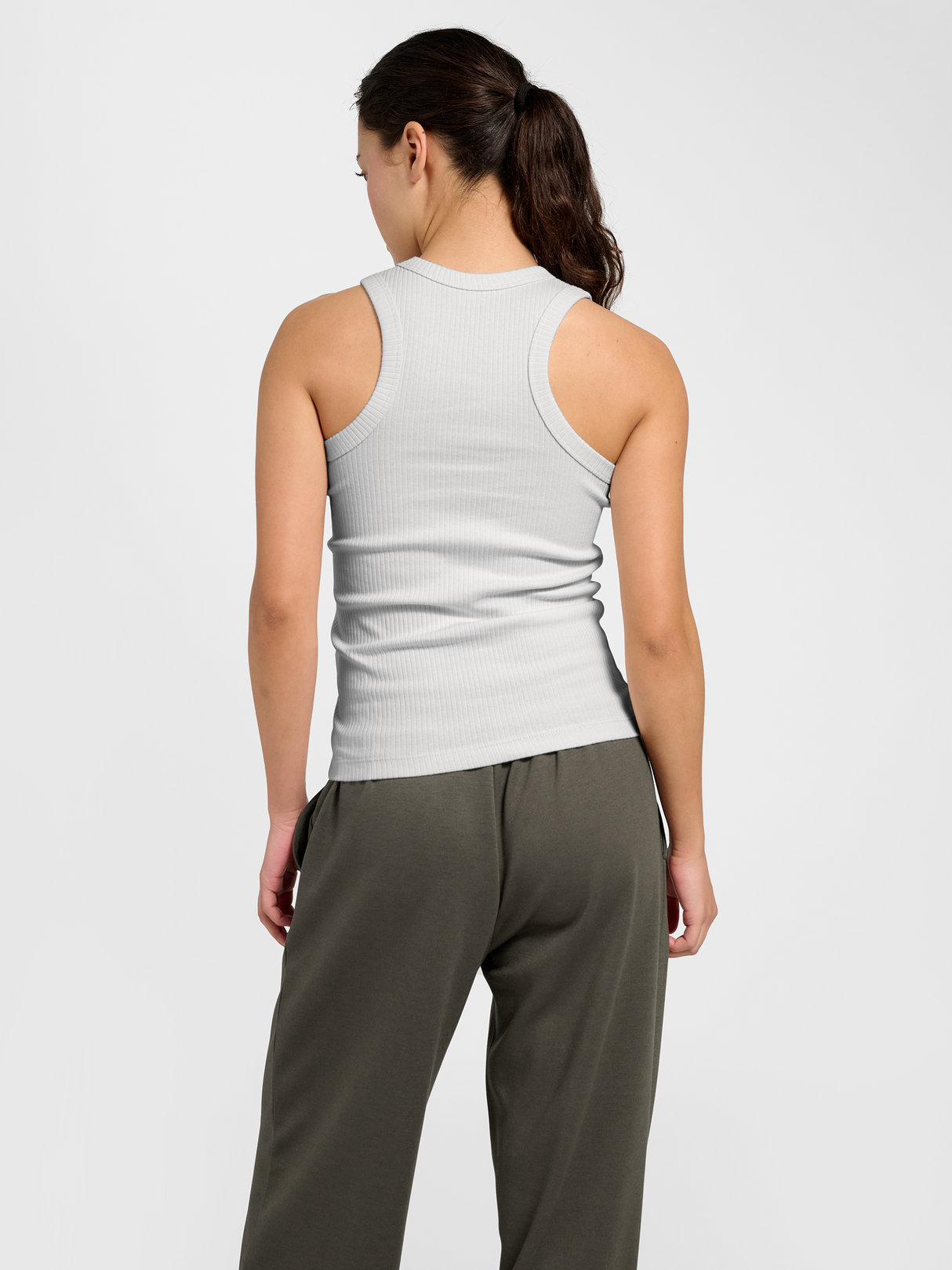 hummel Women's Foundation Rib Tank Top-4