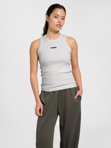 hummel Women's Foundation Rib Tank Top-5