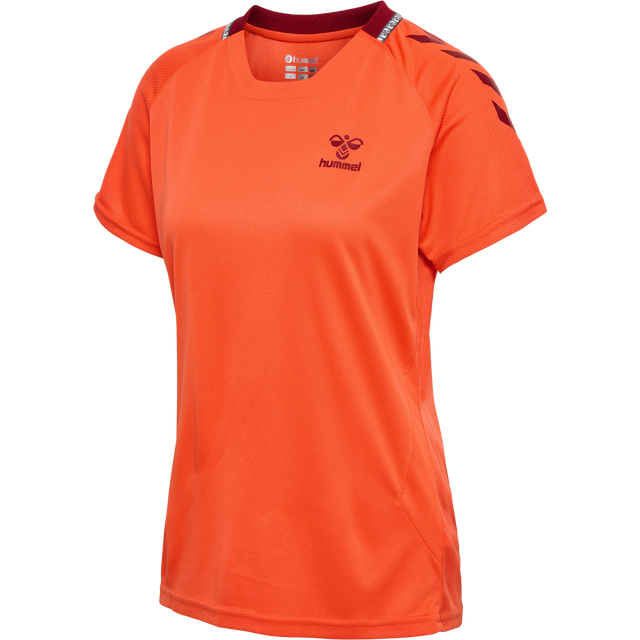 hummel Women's Ongrid Poly Short Sleeve Jersey-1