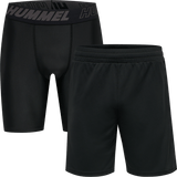 hummel Men's Training Essentials Topaz 2-Pack Shorts Set-1