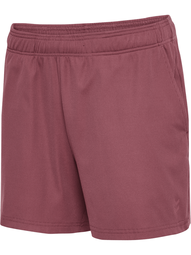 hummel Women's Pulse Rib Shorts-1