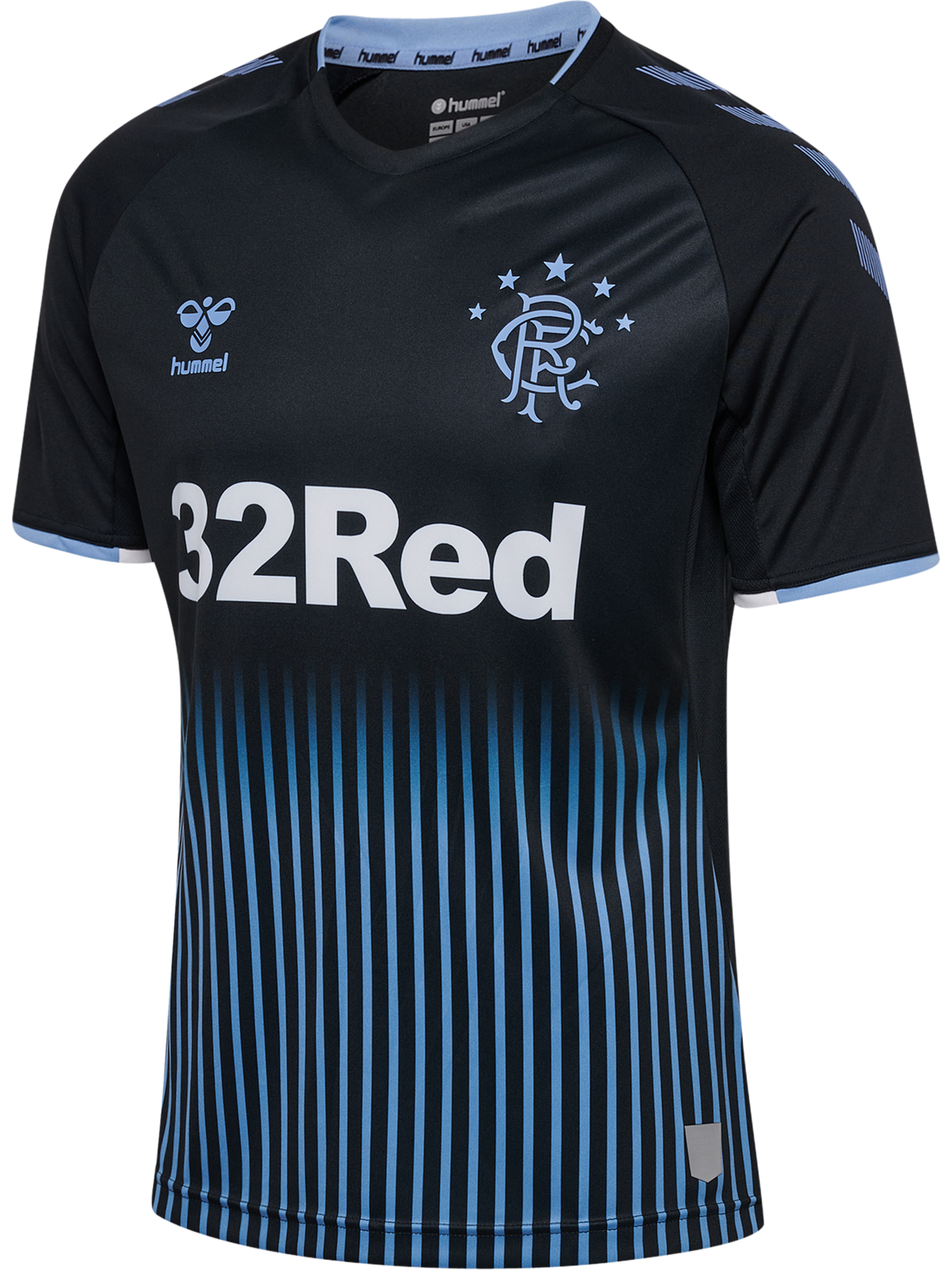 hummel Unisex Rangers Fc Away 19/20 Short Sleeve Jersey-1