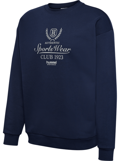 hummel Unisex Loose Crewneck Club Sportswear-1