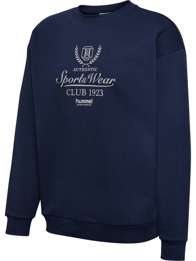 hummel Unisex Loose Crewneck Club Sportswear-1