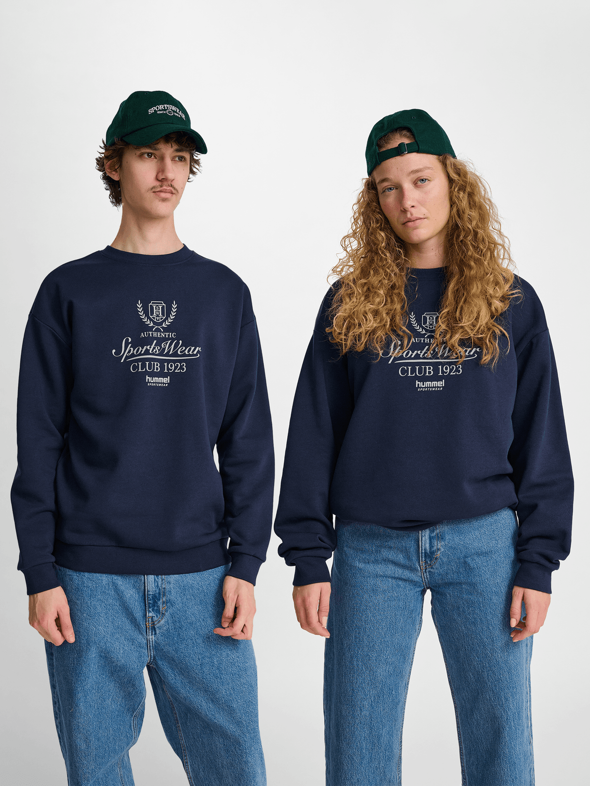 hummel Unisex Loose Crewneck Club Sportswear-5