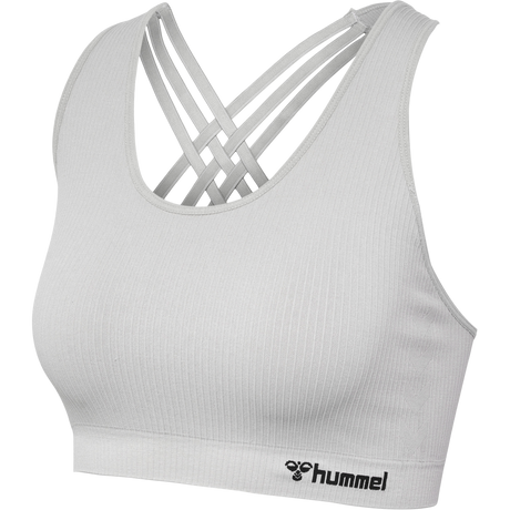 hummel Women's Mindful Training Rest Seamless Rib Sports Top-1