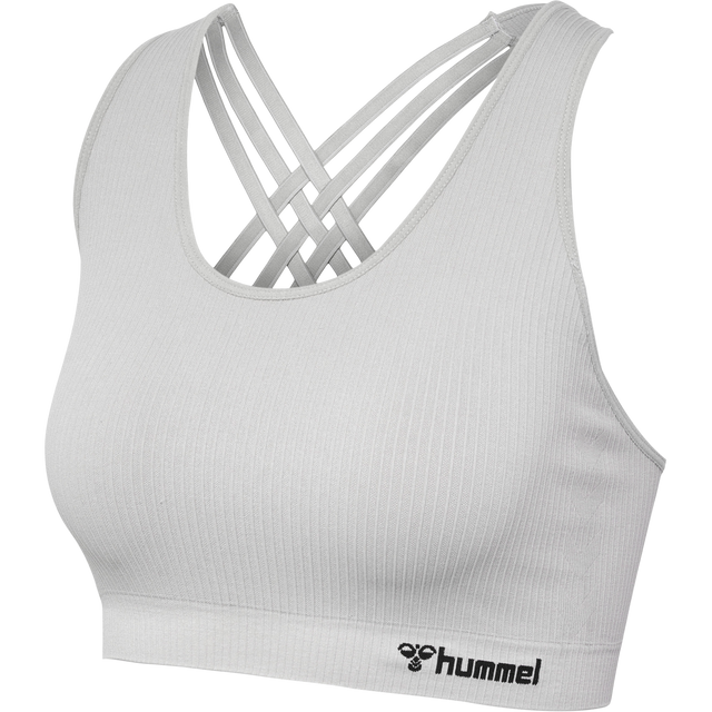 hummel Women's Mindful Training Rest Seamless Rib Sports Top-1