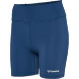hummel Women's Mindful Training Active High Waist Tight Shorts-1