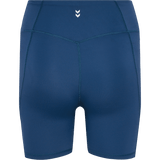 hummel Women's Mindful Training Active High Waist Tight Shorts-2