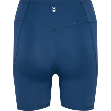 hummel Women's Mindful Training Active High Waist Tight Shorts-2