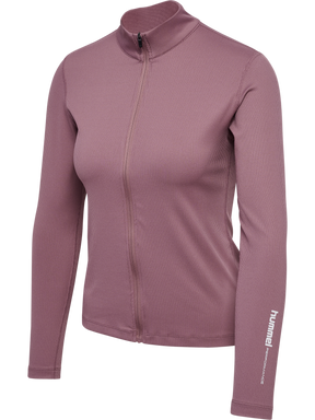 hummel Women's Pulse Zip Shirt Long Sleeve-1