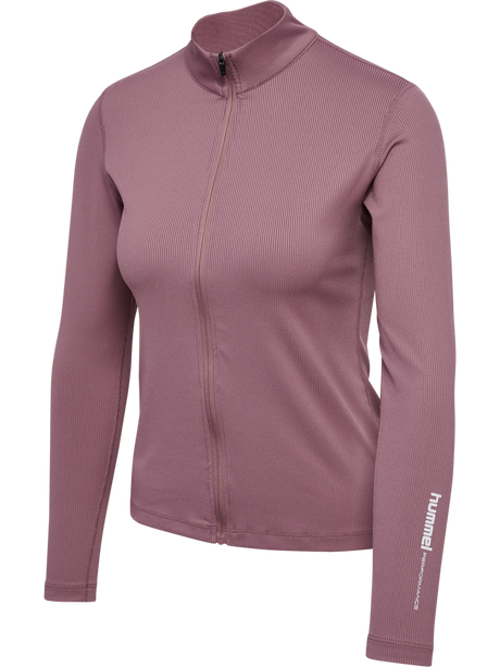 hummel Women's Pulse Zip Shirt Long Sleeve-1