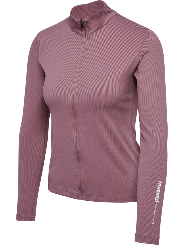 hummel Women's Pulse Zip Shirt Long Sleeve-1