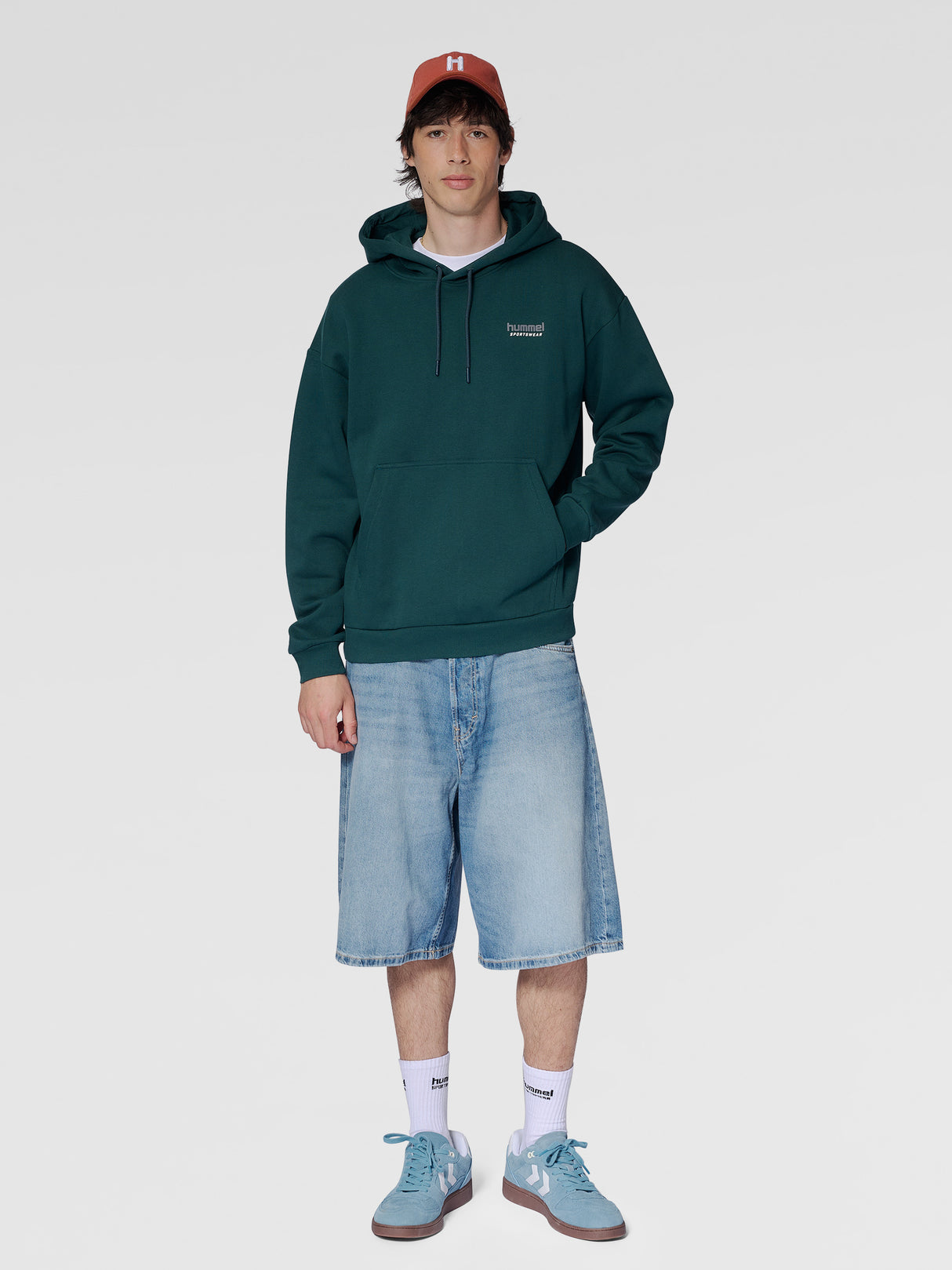 hummel Unisex Loose Hoodie Sportswear-6